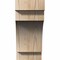 Ekena Millwork Mediterranean Smooth Corbel, Douglas Fir, 5 1/2"W x 12"D x 12"H COR06X12X12MED00SDF - alternate 4